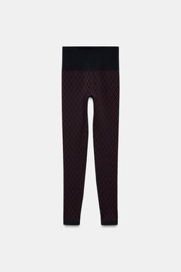 JACQUARD SKI COLLECTION LEGGINGS - Zara фото 4