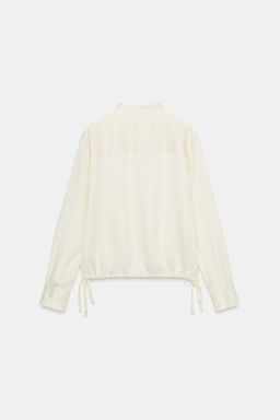 SATIN SHIRT ZW COLLECTION - Zara фото 6