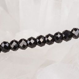 Браслет из Шпинели черной огранка - Радуга самоцветов фото 2