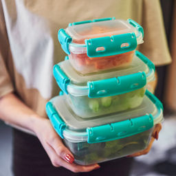 Набор контейнеров д/СВЧ 3шт (0,38 /0,8/1,5 л) герметич., арт. АП 718