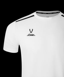 Футболка тренировочная JOGEL DIVISION Training Tee, белый  фото 4