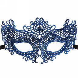 Цена за 6 шт. Маска кружево"Королева бала", микс цветов