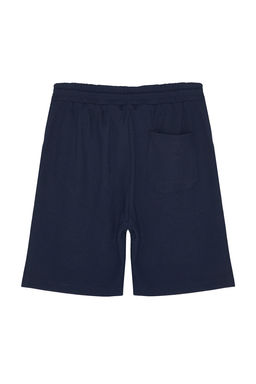 Lacivert-Bej Regular Kordonlu 2 Li Paket Sort & Bermuda TMNSS23SR00076