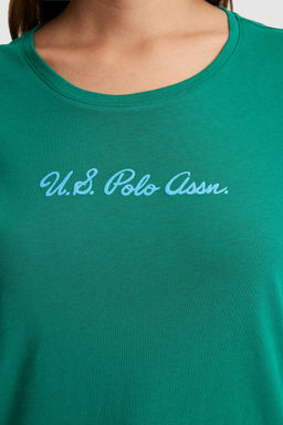 Kad_n Koyu Ye_il Basic Ti__rt - U.s. polo assn фото 6
