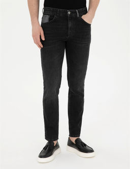 Antrasit Slim Fit Jean Pantolon - Pierre cardin фото 2