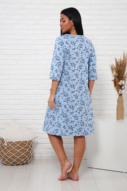 Сорочка теплая, футер с начесом (01035) - Плиона фото 53