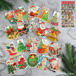 Открытка набор 160 штук Новый год / DE-128 /4/ - Галеонтрейд фото 4