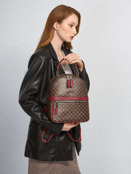 Сумка Labbra L-HF4043 coffee-l.cacao/tomato