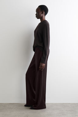 PANTALONES WIDE LEG DE SAT?N - H&m фото 3
