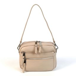 Женская кожаная сумка кросс-боди 20950 Пинк - Cidirro фото 2