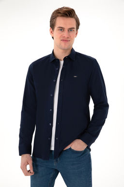 Erkek Lacivert Uzun Kollu Basic G_mlek Sepette S_rpriz _ndirim - U.s. polo assn фото 3