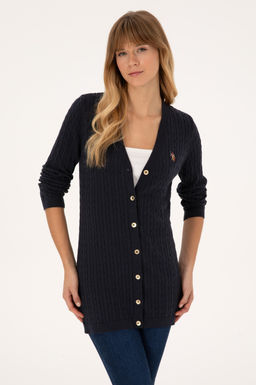 Kad_n Lacivert Basic Triko H_rka