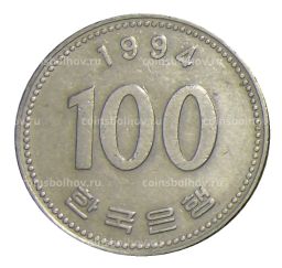 100 вон 1994 года Южная Корея