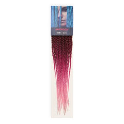 SIM-BRAIDS Афрокосы, 60 см, 18 прядей (CE), цвет русый/розовый/светло-розовый(#FR-26) - Queen fair фото 3