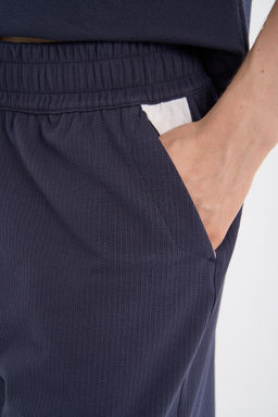 Шорты трикотажные Синий ANTA ICONIC Knit Half Pants  фото 8