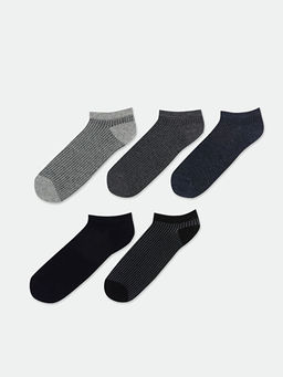 Desenli Erkek Patik ?orap 5li