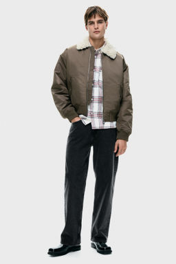 Cazadora bomber de nailon Loose Fit - H&m фото 3