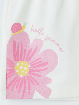 K?z ?ocuk ?i?ekli ?ort