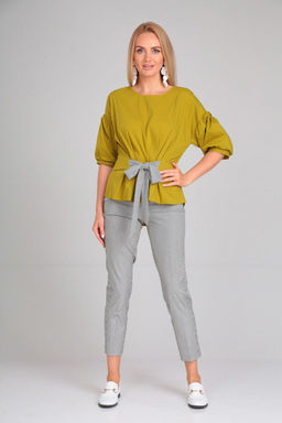 Костюм Gamma & Gracia 270 фисташковый серый