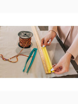 Метр деревянный, 100 см (см/дюймы)