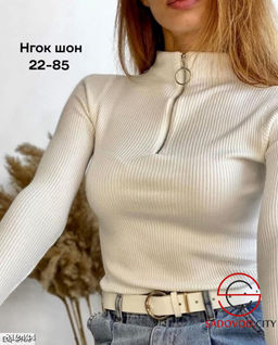 Водолазка женская однотонная