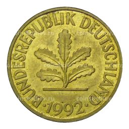 10 пфеннигов 1992 года G Германия
