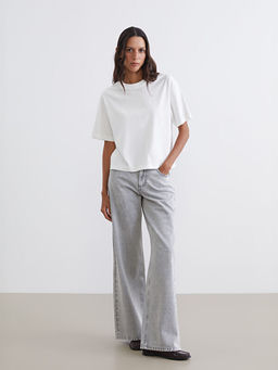 Bisiklet Yaka Kad?n Ti??rt