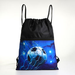 Мешок для обуви, 34*0,1*45, отд на молнии, на стяжке, черный