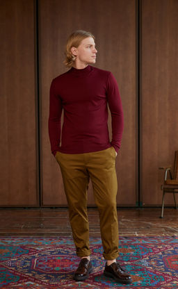 Водолазка F121-01-870 bordo - Fine joyce фото 2