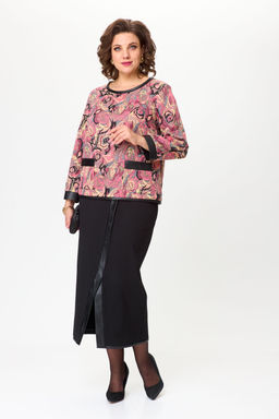 Костюм Michel Chic 1394 терракот, черный  фото 301