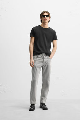 STRAIGHT-FIT REGULAR JEANS - Zara фото 22