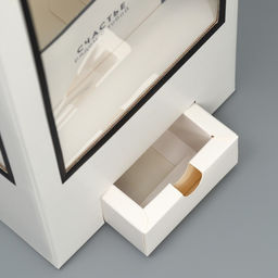 Коробка подарочная для цветов с вазой из МГК складная, упаковка, «Счастье рядом», 16×23×16 см