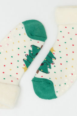 CROCKID, Носки. Цвет: молочный