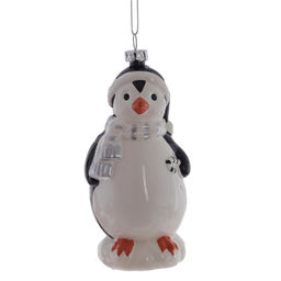 Украшение новогоднее "Пингвин", L6,3 W6,3 H12,1 см