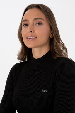 Kad_n Siyah Bal_k__ Yaka Kazak - U.s. polo assn фото 2