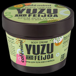 CAFE MIMI Крем для тела юзу и фейхоа(стакан) 110мл