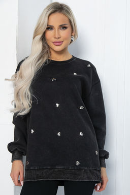 Джемпер Мускари (черный) Б12175-12 - Lt collection фото 6