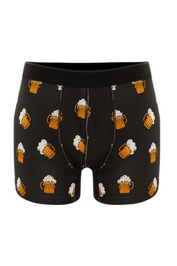 TRENDYOL MAN Cok Renkli Desenli-Duz 3lu Paket Pamuklu Boxer TMNAW22BX0010 - Trendyolmilla фото 7