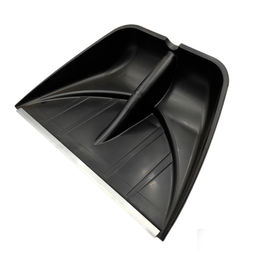 Лопата снеговая "Профи" п/эт. черная, с алюм.накл., без черенка, 555х410мм