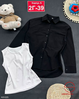 Рубашка+майка для девочки