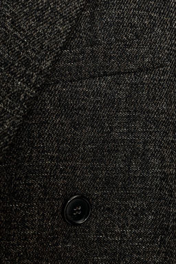 WOOL BLEND COAT WITH VENTS ZW COLLECTION - Zara фото 4