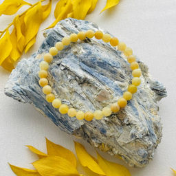 Браслет из желтого Опала - Радуга самоцветов фото 4