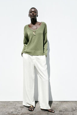 RUSTIC KNIT SWEATER