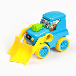 Трактор, 17×9×11 см, пластиковый, МИКС