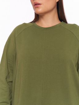 Платье с разрезом спереди PP57102GRN30 - Артесса фото 6