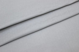 Муслин Премиум двухслойный гладкий цв.Светло-серый, ш.2.5м, хлопок-100%, 120гр/м.кв - Купава фото 2