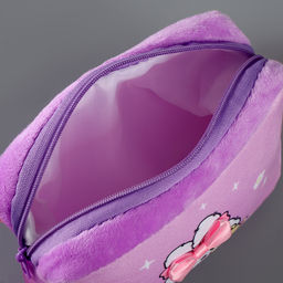 Сумка детская «Зайка с игрушкой», сиреневая