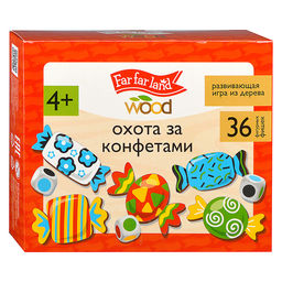 Игра развивающая деревянная "Охота за конфетами" Far far land Wood