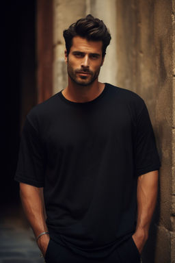 TRENDYOL MAN Siyah Basic Bisiklet Yaka Oversize/Genis Kesim K?sa Kollu T-Shirt TMNSS22TS0317 - Trendyolmilla фото 32