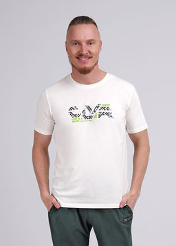 CLE Футболка муж. 442404/05г_п молочный